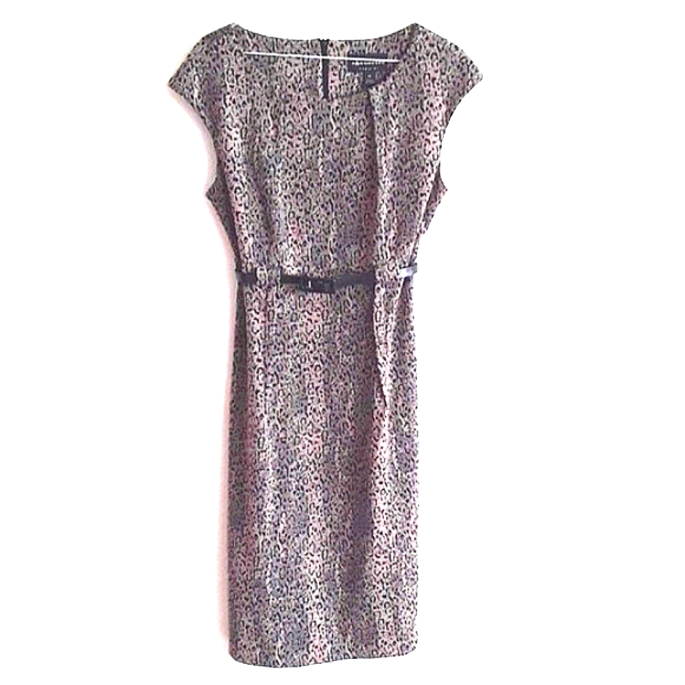 Connected Apparel cap sleeve dress
